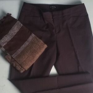 BCBG Scarf And Wantable Pants